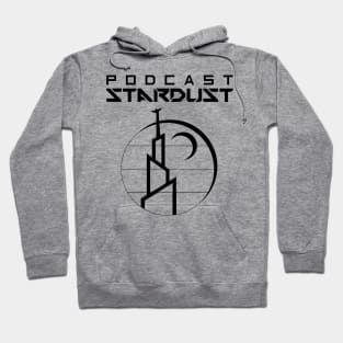 Podcast Stardust Black Logo Hoodie